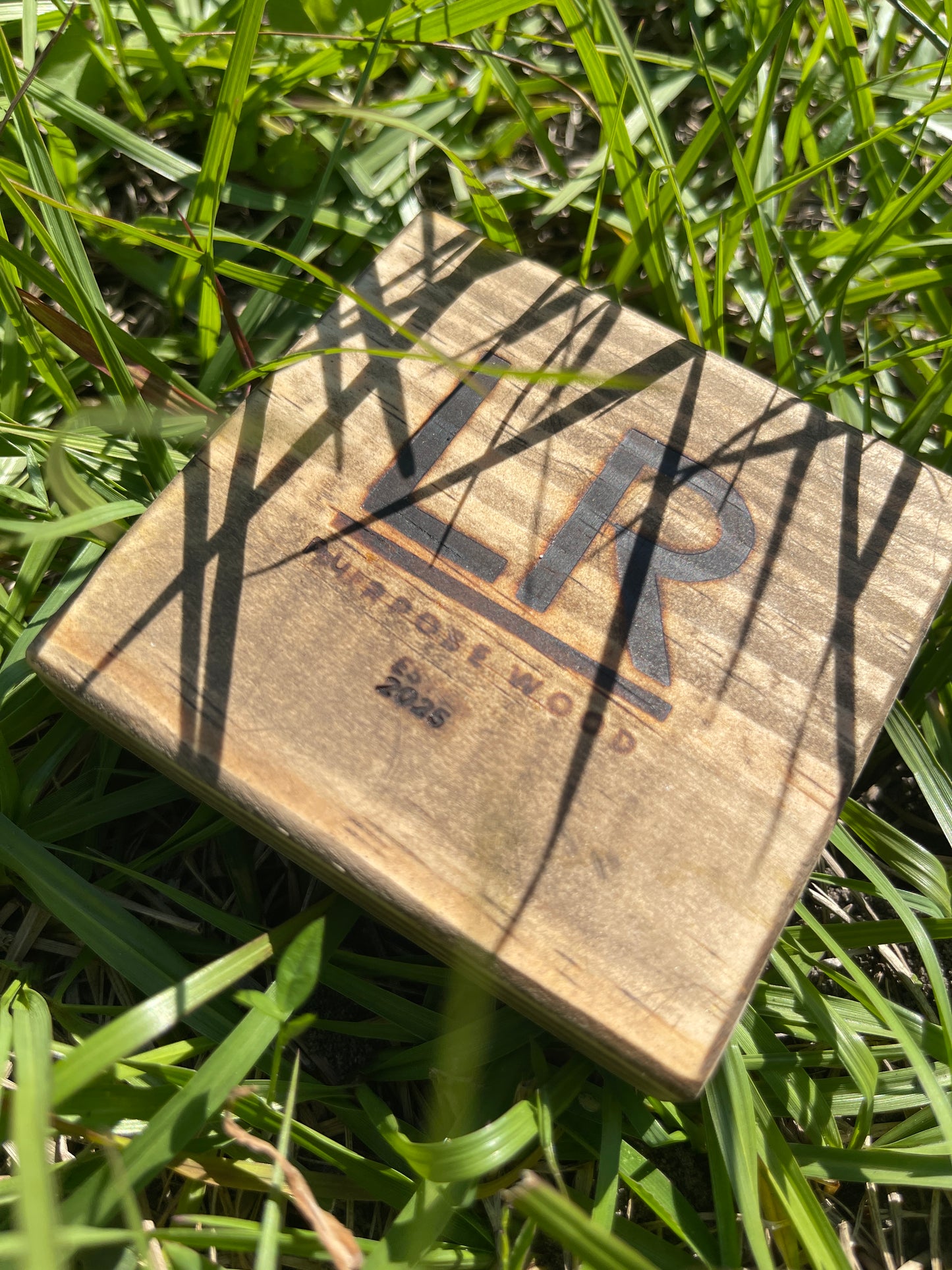 Handcrafted Repurposed Wood Coaster (Set of 2)